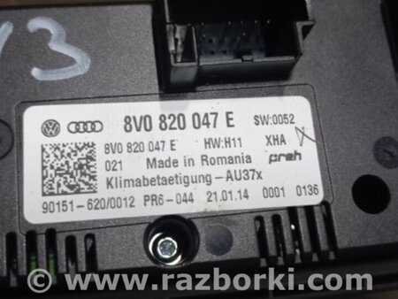 ФОТО Блок управления климат-контролем для Audi (Ауди) A3 III 8V (12-20) Київ