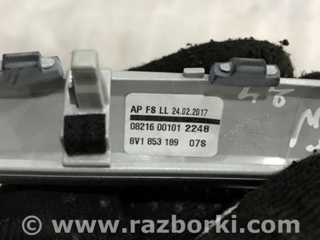 ФОТО Накладка на торпедо для Audi (Ауди) A3 III 8V (12-20) Київ