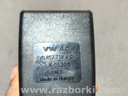 ФОТО Замок ремня безопасности для Audi (Ауди) A3 III 8V (12-20) Київ