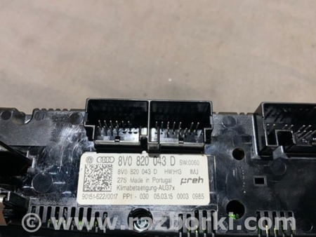 ФОТО Блок управления климат-контролем для Audi (Ауди) A3 III 8V (12-20) Київ