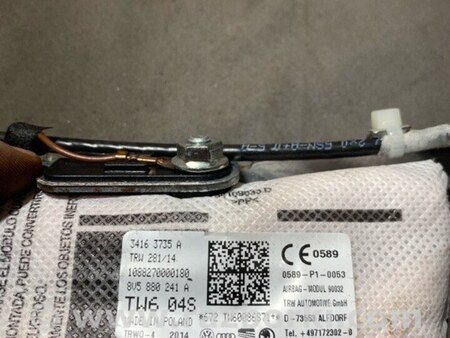 ФОТО Подушка безопасности для Audi (Ауди) A3 III 8V (12-20) Київ