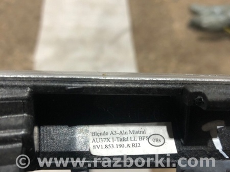 ФОТО Молдинг торпедо для Audi (Ауди) A3 III 8V (12-20) Київ