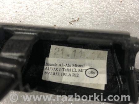 ФОТО Молдинг торпедо для Audi (Ауди) A3 III 8V (12-20) Київ