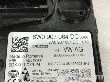 ФОТО Блок управления для Audi (Ауди) A4 V B9 - 8W (2015-) Київ