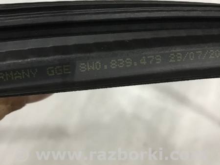ФОТО Уплотнитель стекла двери для Audi (Ауди) A4 V B9 - 8W (2015-) Київ