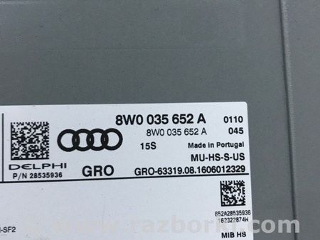 ФОТО Магнитола для Audi (Ауди) A4 V B9 - 8W (2015-) Київ