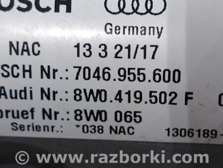 ФОТО Рулевая колонка для Audi (Ауди) A4 V B9 - 8W (2015-) Київ