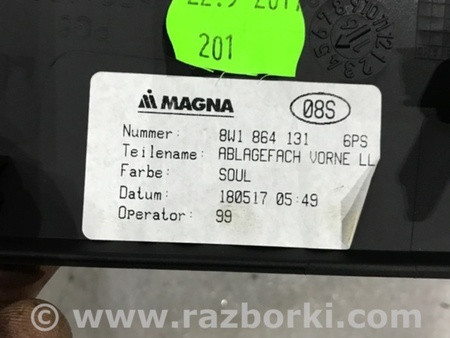 ФОТО Пластик для Audi (Ауди) A4 V B9 - 8W (2015-) Київ