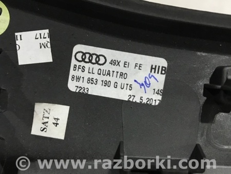ФОТО Накладка на торпедо для Audi (Ауди) A4 V B9 - 8W (2015-) Київ