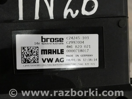 ФОТО Мотор печки для Audi (Ауди) A4 V B9 - 8W (2015-) Київ