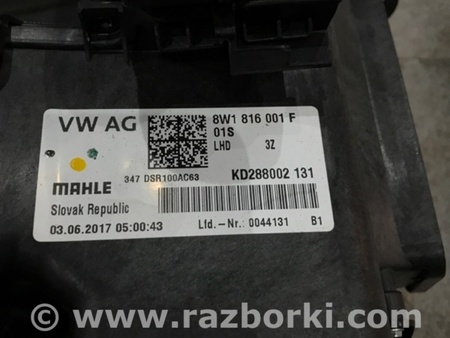 ФОТО Корпус печки для Audi (Ауди) A4 V B9 - 8W (2015-) Київ