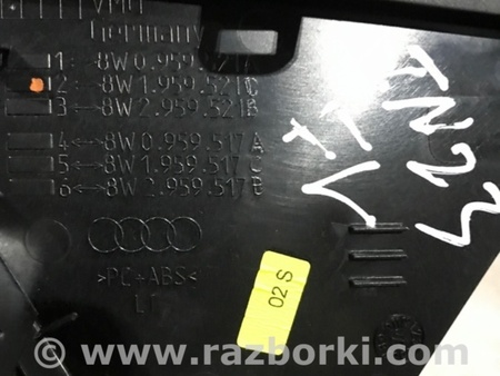 ФОТО Накладка на карту двери для Audi (Ауди) A4 V B9 - 8W (2015-) Київ