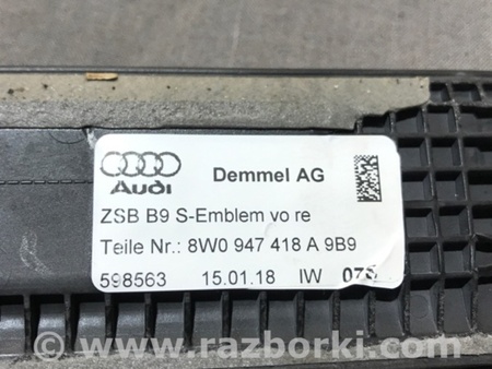 ФОТО Накладка на порог салона для Audi (Ауди) A4 V B9 - 8W (2015-) Київ