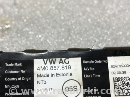 ФОТО Преднатяжитель ремня безопасности для Audi (Ауди) A4 V B9 - 8W (2015-) Київ