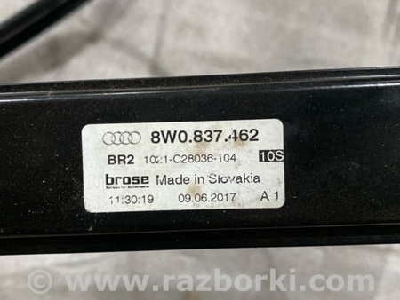 ФОТО Стеклоподъемный механизм для Audi (Ауди) A4 V B9 - 8W (2015-) Київ