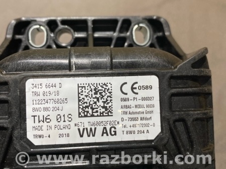ФОТО Подушка безопасности для Audi (Ауди) A4 V B9 - 8W (2015-) Київ