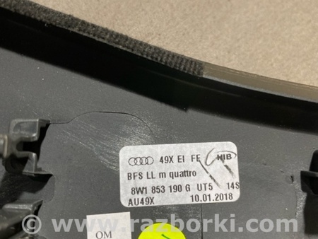 ФОТО Накладка на торпедо для Audi (Ауди) A4 V B9 - 8W (2015-) Київ