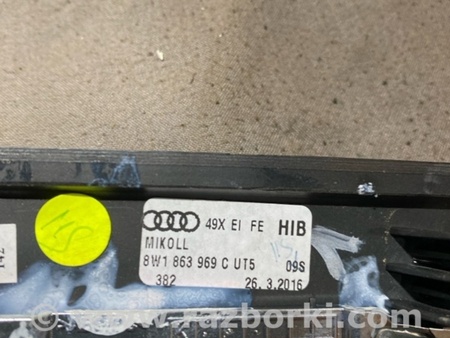 ФОТО Накладка центральной консоли для Audi (Ауди) A4 V B9 - 8W (2015-) Київ