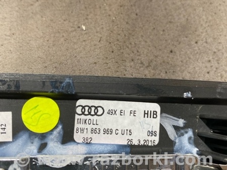 ФОТО Накладка центральной консоли для Audi (Ауди) A4 V B9 - 8W (2015-) Київ