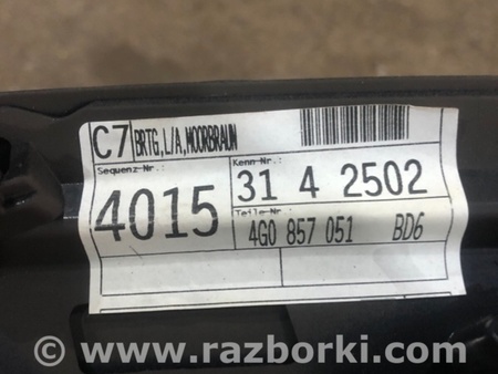 ФОТО Накладка на торпедо для Audi (Ауди) A6 C7 4G (11-18) Київ