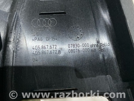 ФОТО Накладка рамки двери для Audi (Ауди) A6 C7 4G (11-18) Київ