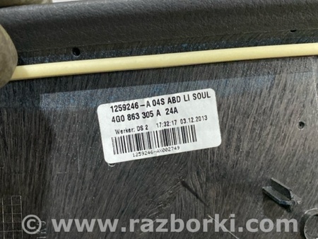 ФОТО Пластик для Audi (Ауди) A6 C7 4G (11-18) Київ