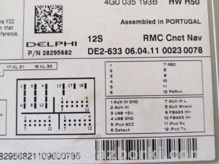 ФОТО Магнитола для Audi (Ауди) A6 C7 4G (11-18) Київ