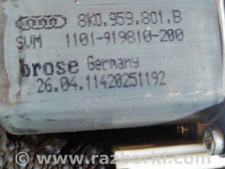 ФОТО Мотор стеклоподъемника передний левый для Audi (Ауди) A6 C7 4G (11-18) Київ