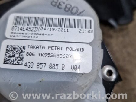 ФОТО Ремень безопасности задний левый для Audi (Ауди) A6 C7 4G (11-18) Київ