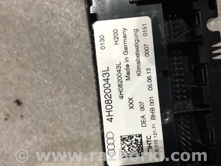 ФОТО Блок управления климат-контролем для Audi (Ауди) A8 III D4 4H (09-17) Київ
