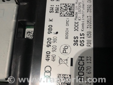 ФОТО Панель приборов для Audi (Ауди) A8 III D4 4H (09-17) Київ