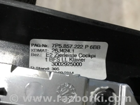 ФОТО Накладка на торпедо для Porsche Cayenne II 958 E2/92A (10-14) Київ