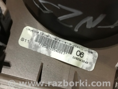 ФОТО Накладка на торпедо для Porsche Cayenne II 958 E2/92A (10-14) Київ