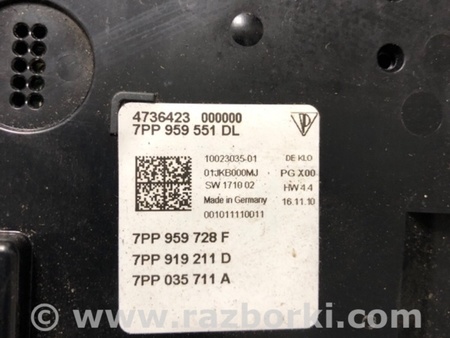 ФОТО Плафон подсветки салона для Porsche Cayenne II 958 E2/92A (10-14) Київ