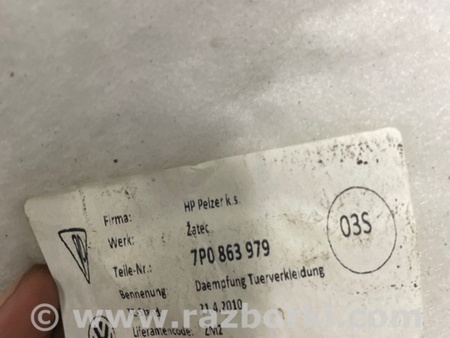 ФОТО Карточка дверная для Porsche Cayenne II 958 E2/92A (10-14) Київ