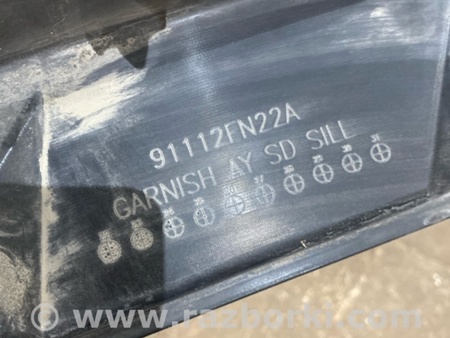 ФОТО Накладка на порог наружная для Subaru Crosstrek 3 GU (2022-) Київ