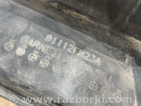 ФОТО Накладка на порог наружная для Subaru Crosstrek 3 GU (2022-) Київ