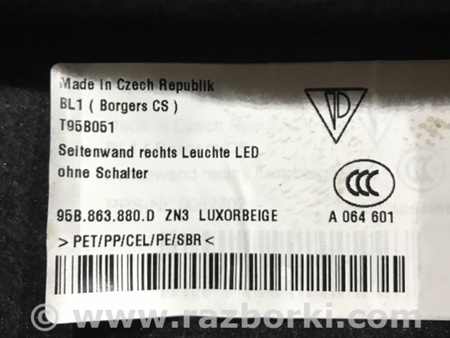 ФОТО Пластик для Porsche Macan I 95B +FL (13-18) Київ