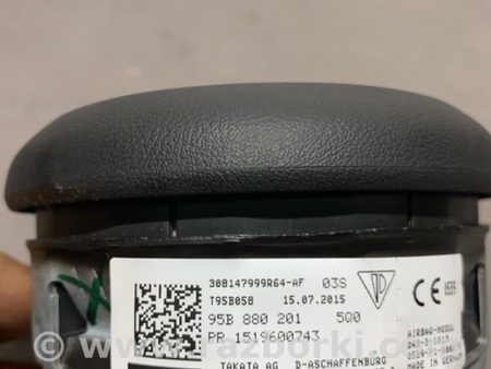 ФОТО Подушка безопасности в руль для Porsche Macan I 95B +FL (13-18) Київ