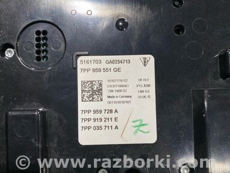 ФОТО Плафон подсветки салона для Porsche Macan I 95B +FL (13-18) Київ