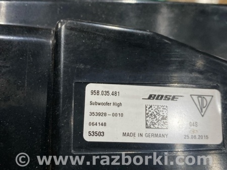 ФОТО Сабвуфер для Porsche Macan I 95B +FL (13-18) Київ