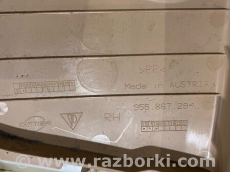 ФОТО Накладка на стойку кузова для Porsche Macan I 95B +FL (13-18) Київ