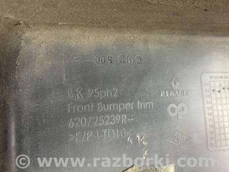 ФОТО Накладка на бампер передняя для Renault Megane 3 (08-16) Київ