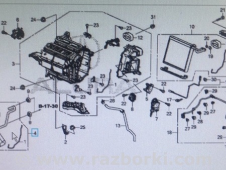 ФОТО Радиатор печки для Acura RDX TB4 USA (15-19) Київ