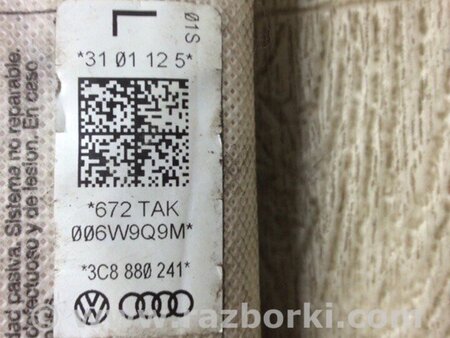 ФОТО Подушка безпеки в сидінні для Volkswagen Passat CC (01.2012-12.2016) Київ