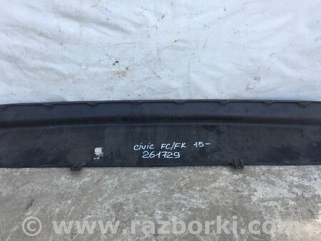 ФОТО Накладка бампера для Honda Civic X cедан FC1/FC2/FC3/FC4 (15-22) Київ