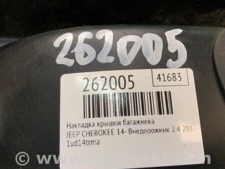 ФОТО Накладка кришки багажника для Jeep Cherokee KL (2013-2023) Київ