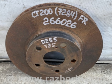 ФОТО Гальмівний диск передній для Lexus CT200 (11-17) Київ