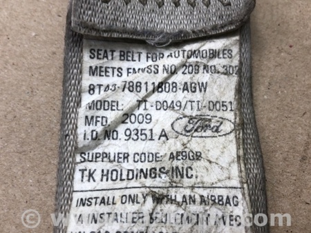 ФОТО Ремінь безпеки для Ford Edge 1 U387 (01.2006-04.2015) Київ