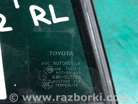 ФОТО Скло дверей глухе для Toyota RAV-4 III CA30W/XA30 (05-16) Київ